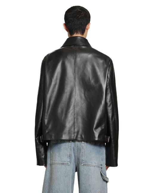 Loewe Black Zip-Up Jacket for men