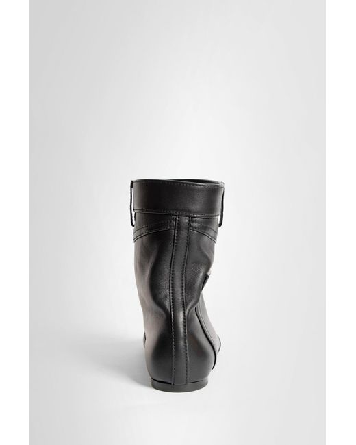 Loewe Black Toy Trouser-design Leather Ankle Boots