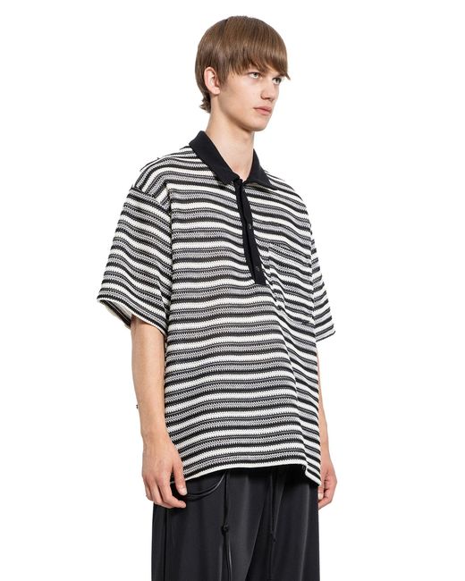 Song For The Mute Gray Gym Polo for men