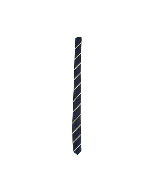 Thom Browne Black Stripe Mogador Classic Tie for men