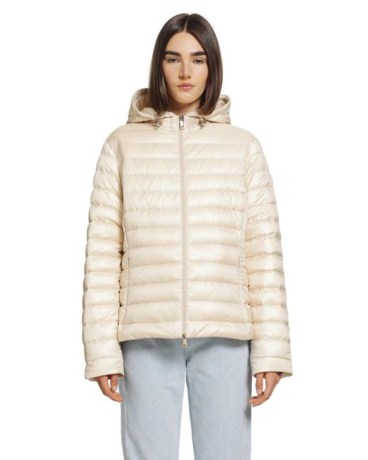 Moncler Blue Igelhood Short Down Jacket