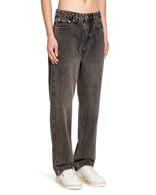 Represent Gray R2S Split Jeans for men