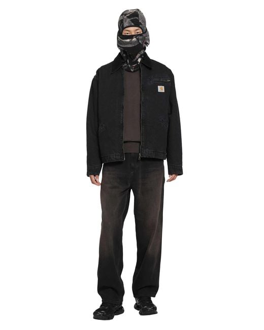 Carhartt Black Og Detroit Jacket for men