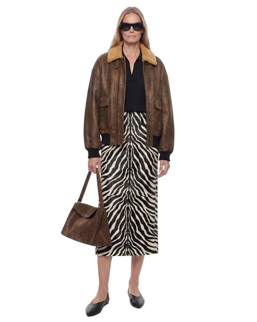 Khaite Black Loxley Skirt