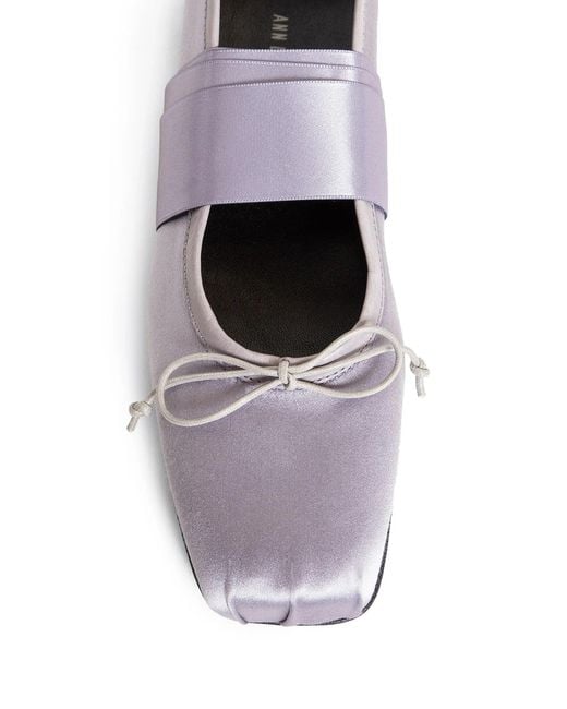 Ann Demeulemeester White Paloma Ballerinas
