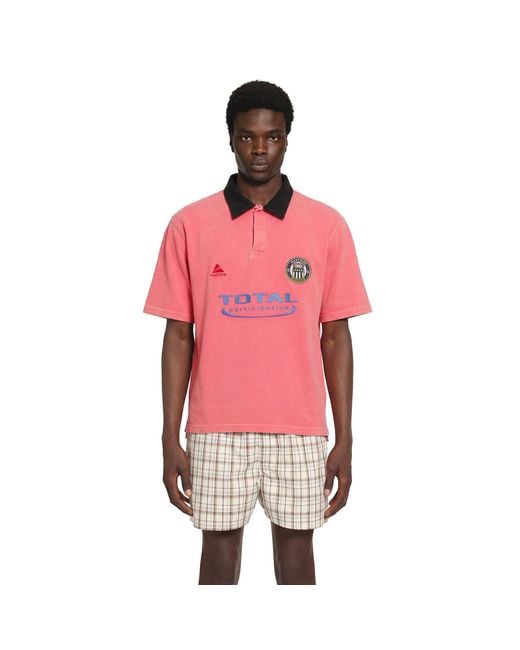 Martine Rose Pink Oversized/Polo for men