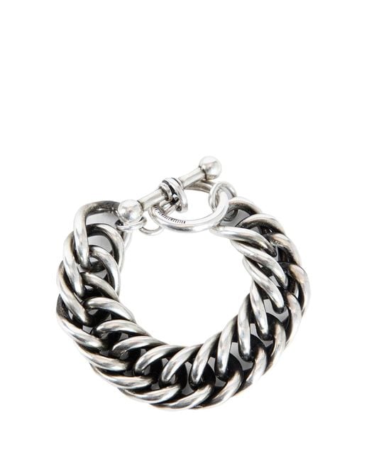 Ann Demeulemeester Metallic Pavel Chain Bracelet