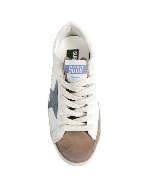 Golden Goose Deluxe Brand Metallic Super-Star Sneakers for men
