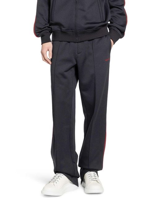 McQueen Blue Trackpants for men