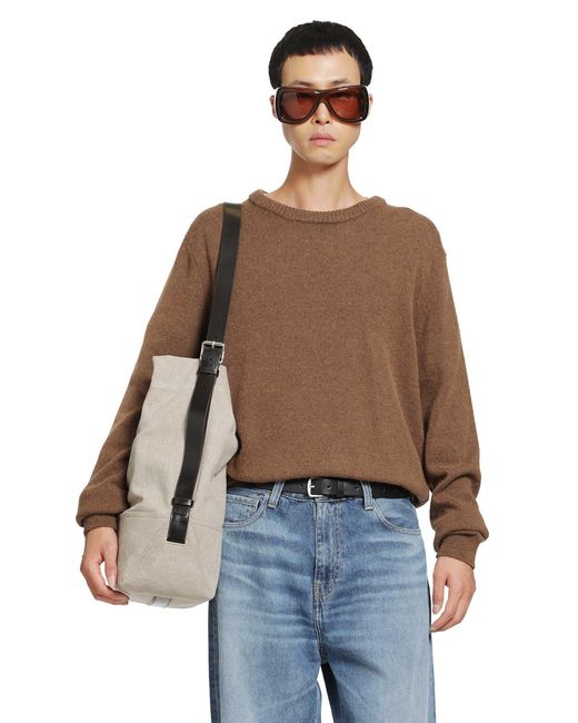 Lemaire Brown Sweater for men