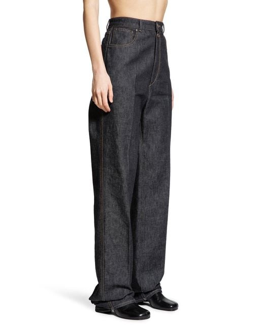 Lemaire Black Trousers for men