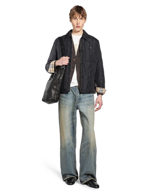 Burberry Black Light Jackets for men