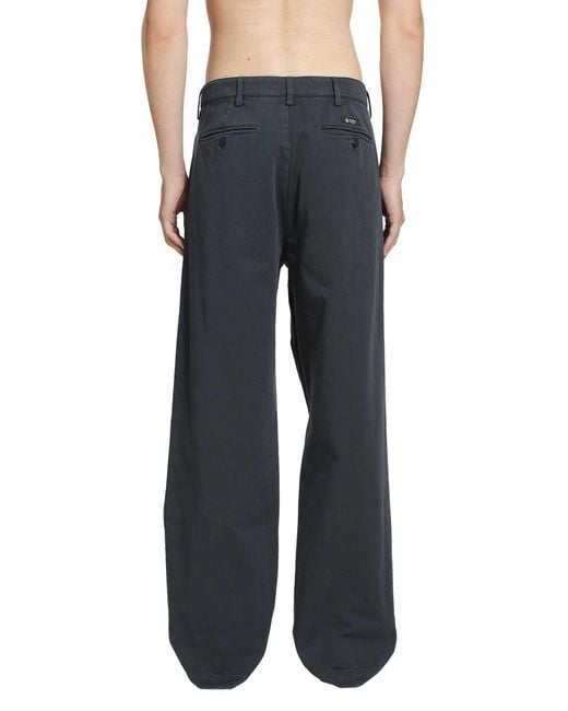 Prada Black Gabardine Pants for men