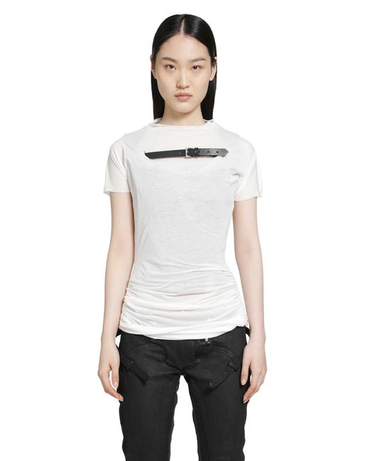 Dilara Findikoglu White Spell The Words T-Shirt