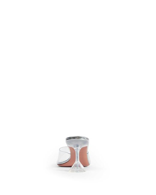 AMINA MUADDI White Lupita Glass Slipper 70 Sandals