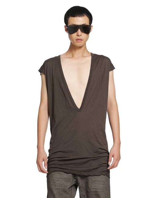 Rick Owens Brown Tower Dylan T for men