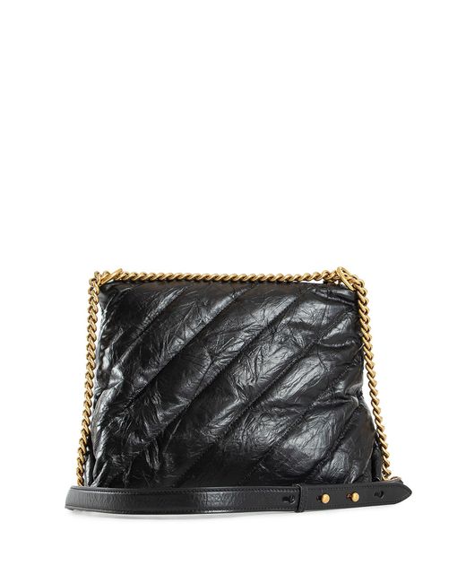 Balenciaga Black Crush Hobo S