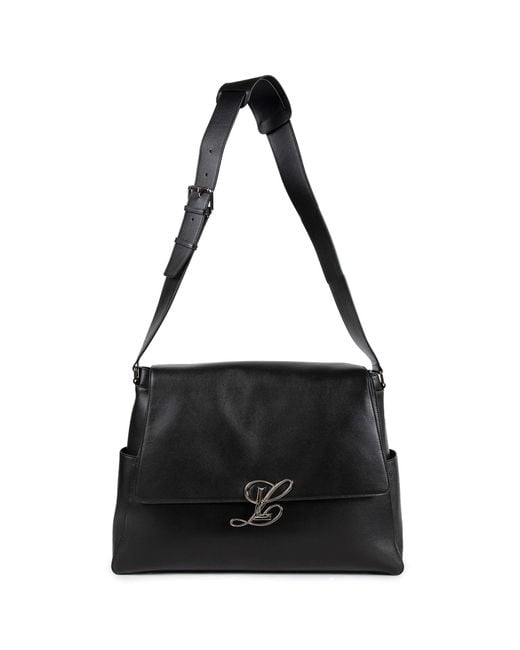 LUAR Black Luna Messenger Bag