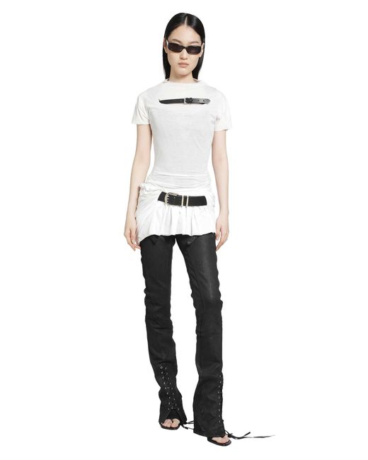 Dilara Findikoglu White Spell The Words T-Shirt
