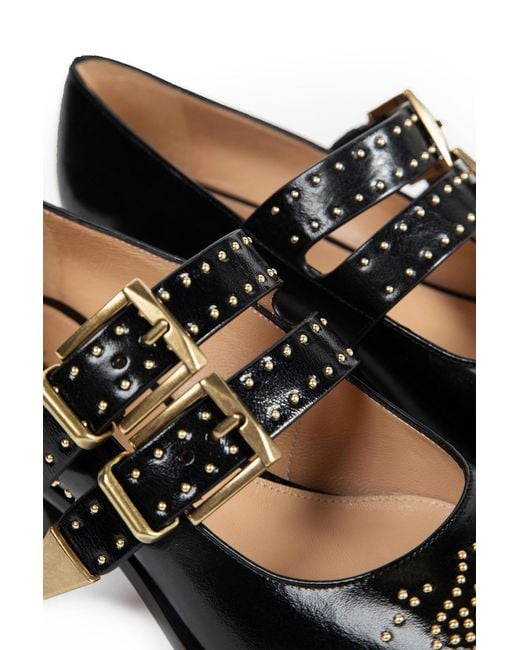 Chloé Black Susanna Maryjane Pumps