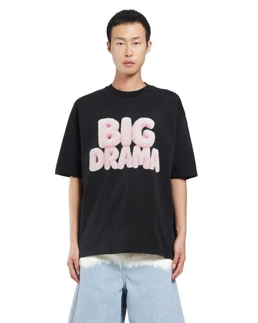 ADRIATIQUE Black X Antonioli Big Drama Boxy Tee for men