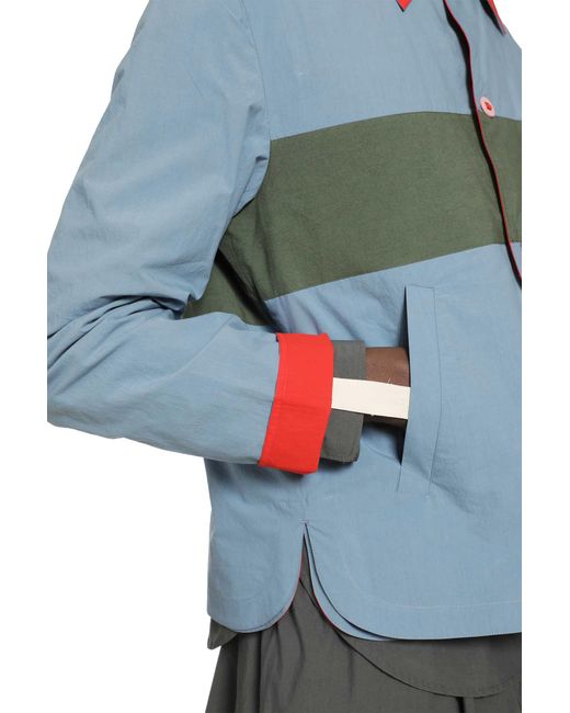 Craig Green Blue Reversible Worker Jacket for men