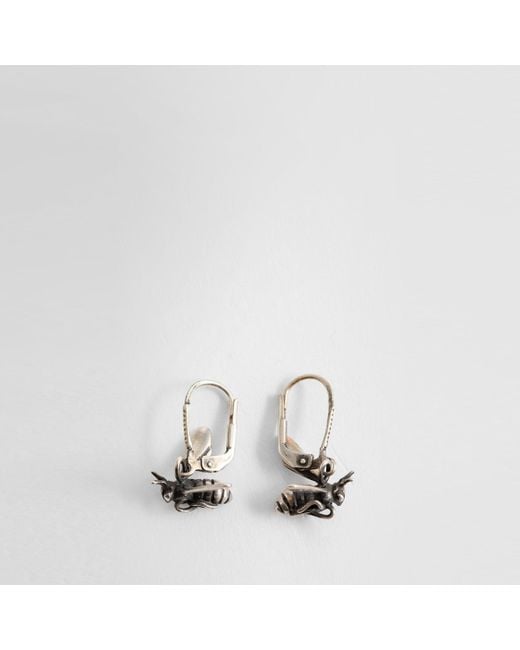 Werkstatt:münchen White Earrings