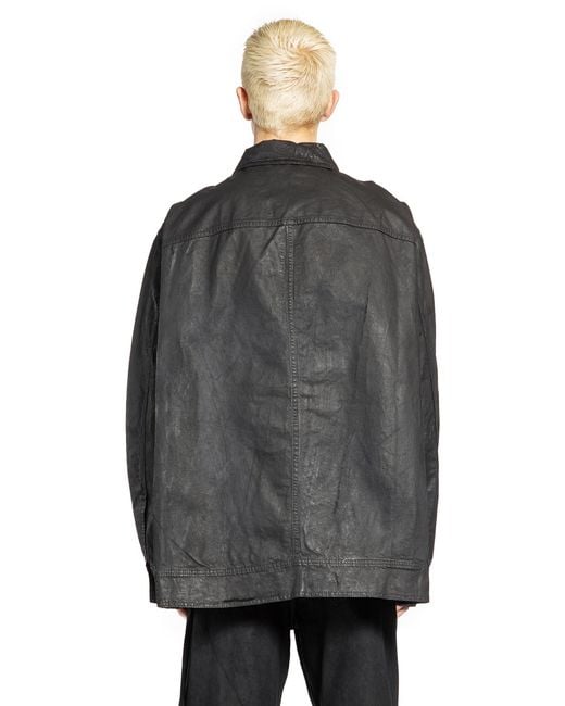 Rick Owens Black Temple Jumbo Worker for men