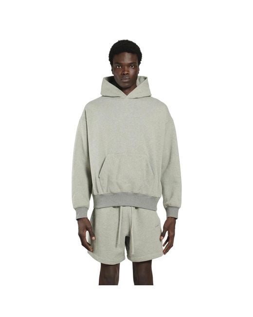 Fear Of God Gray Signature Classic Hoodie for men