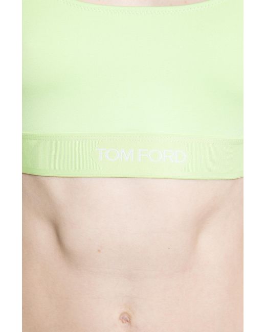 Tom Ford Green Modal Bralette