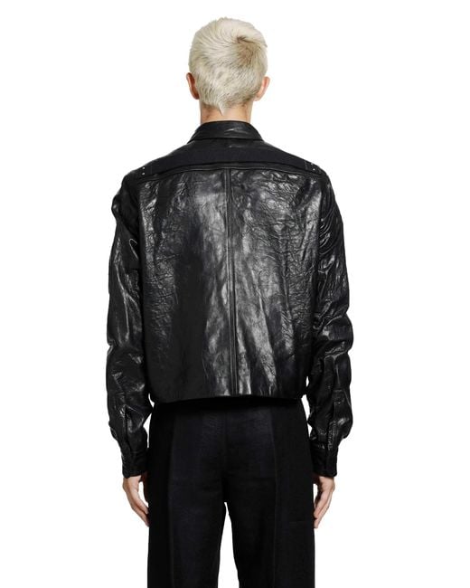 Rick Owens Black Tower Alice Jacket for men