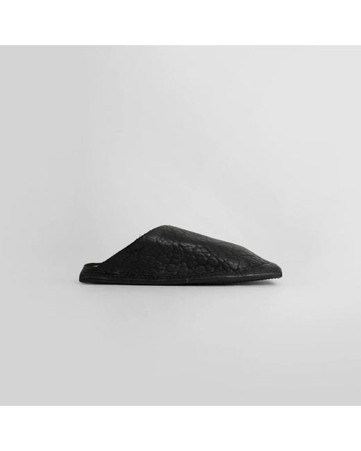 Guidi Black Flats