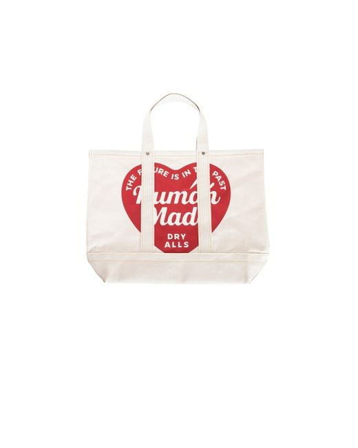 Human Made Red Tote Bags for men