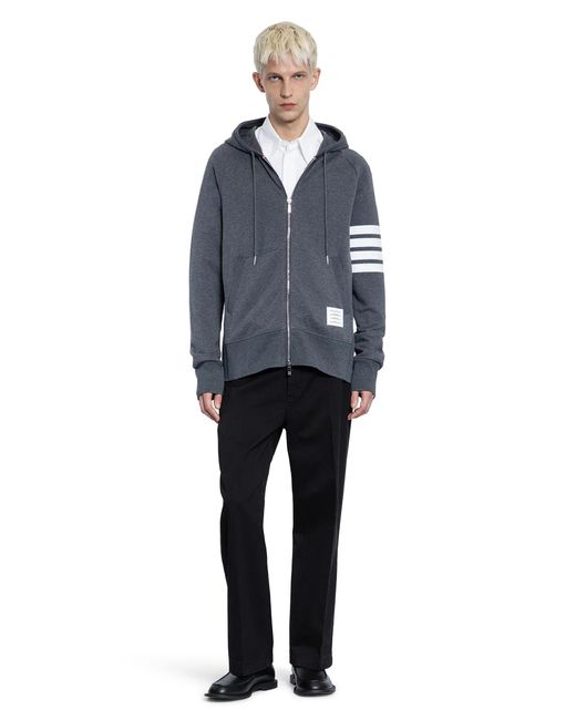 Thom Browne Blue Garment Dyed Chinos for men