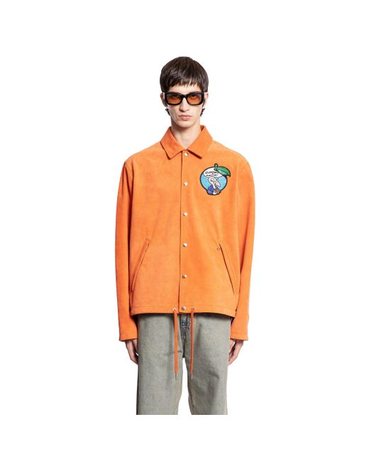 Moncler Genius Orange Gilga Farm Collaboration Navel Jacket for men