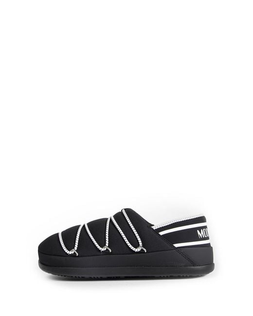 Moon Boot Black Mb Icon Slipper