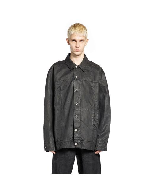 Rick Owens Black Temple Jumbo Worker for men