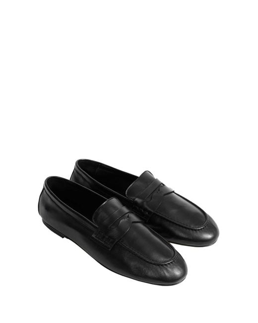 Dear Frances Black Balla Loafers