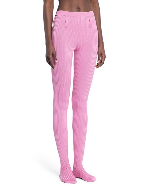Prada Pink Cotton Stockings