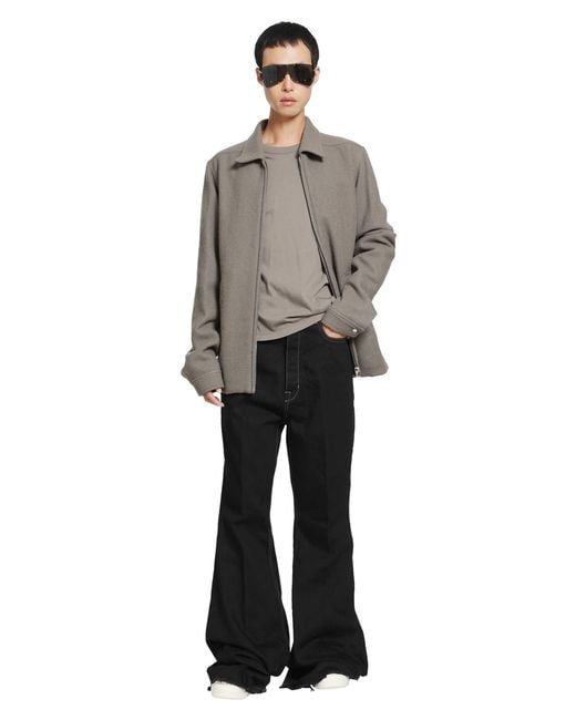 Rick Owens Gray Tower Short Level T for men