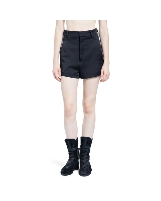 Ann Demeulemeester Blue Stine Tailored Shorts