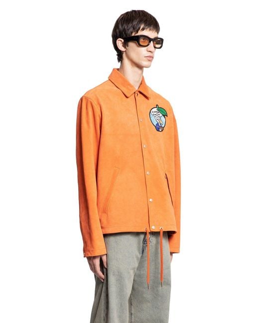 Moncler Genius Orange Gilga Farm Collaboration Navel Jacket for men