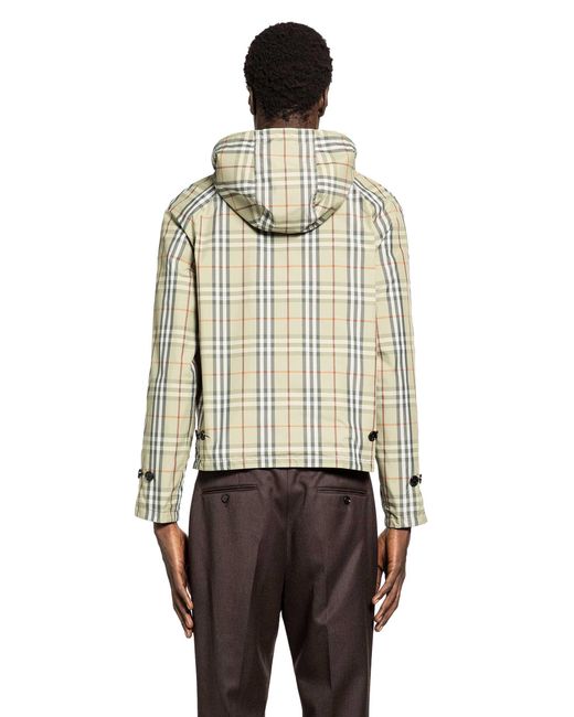 Burberry Green Light Jackets for men