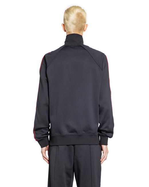 McQueen Blue Zip-Up Sweatshirt for men