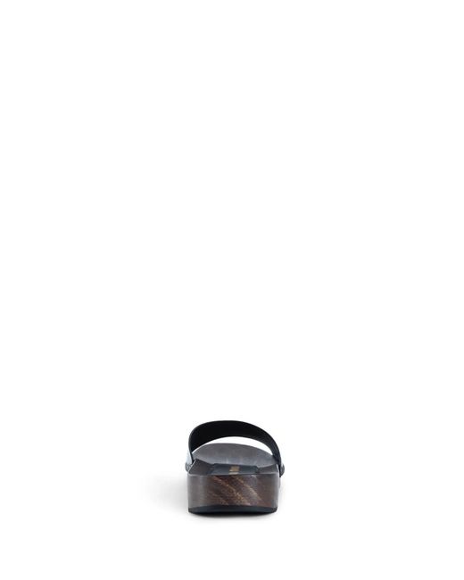 Miu Miu Black Patent Leather Clogs