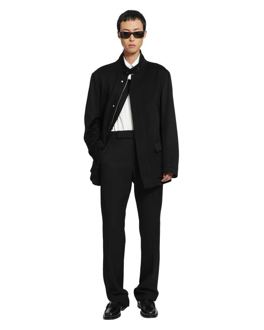 Lardini Black Cashmere Field Jacket for men