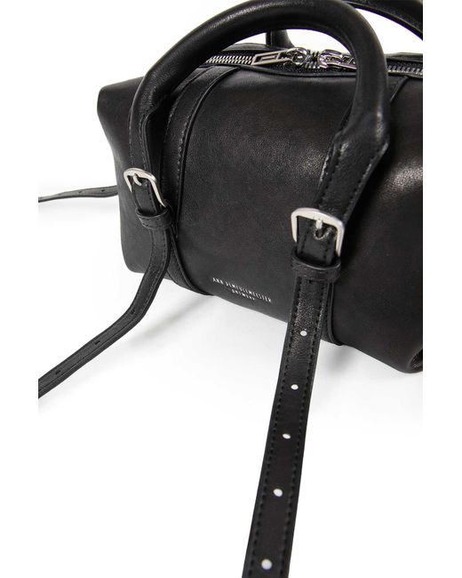 Ann Demeulemeester Black Terra Small Top Handle Bag