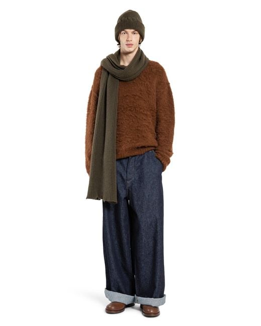 Uma Wang Blue Jeans A Zampa for men