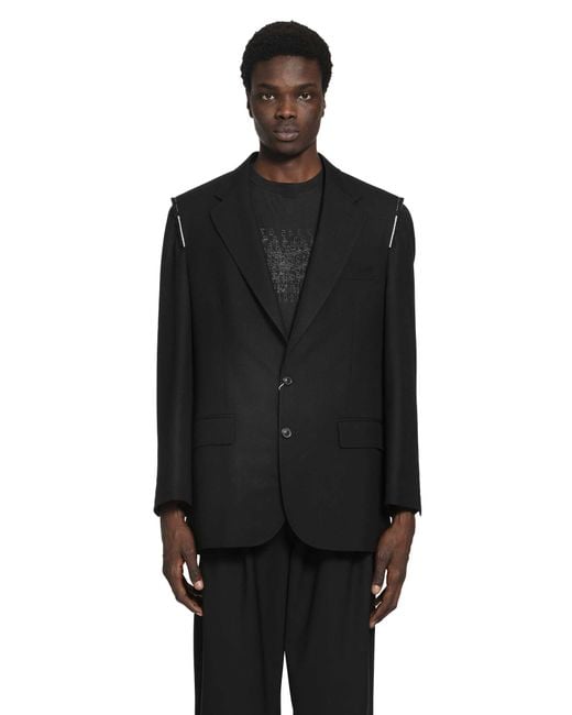 Maison Margiela Black Anonimity Of The Lining Blazer for men