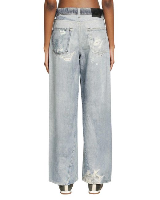 Our Legacy Blue Full Cut Jeans
